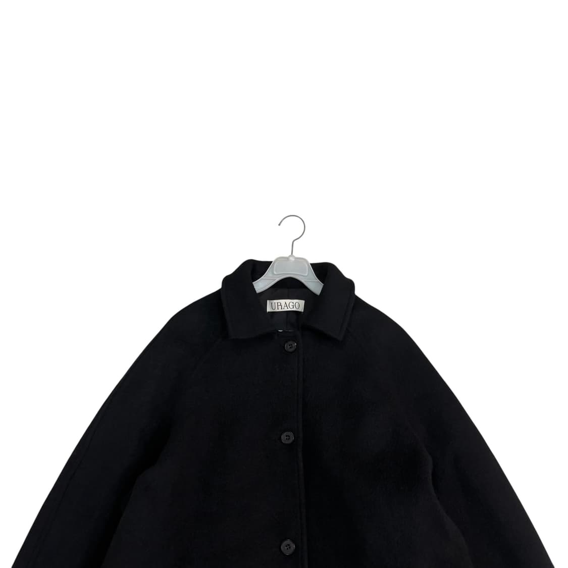 유라고 벨티드 울 코트 상품이미지2