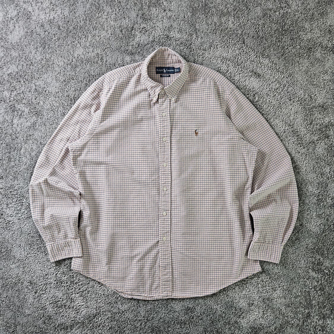 [무료배송] Ralph Lauren 체크 긴팔 셔츠 상품이미지1