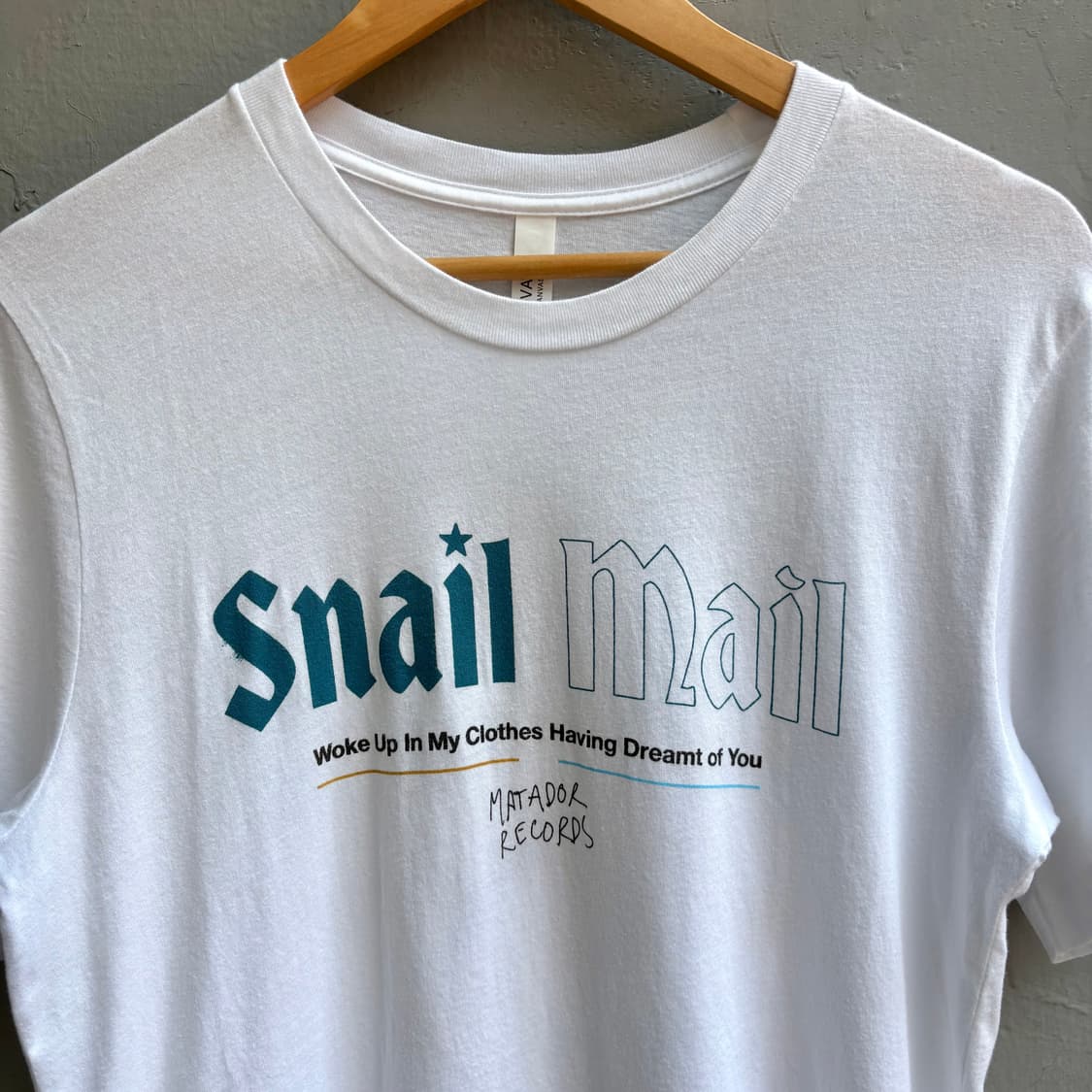 Snail Mail tour tee 상품이미지4