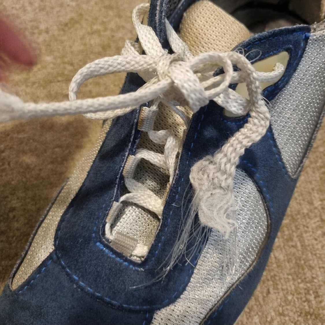 프라다 아메리칸컵 스웨이드 블루 네이비 11사이즈 상품이미지10