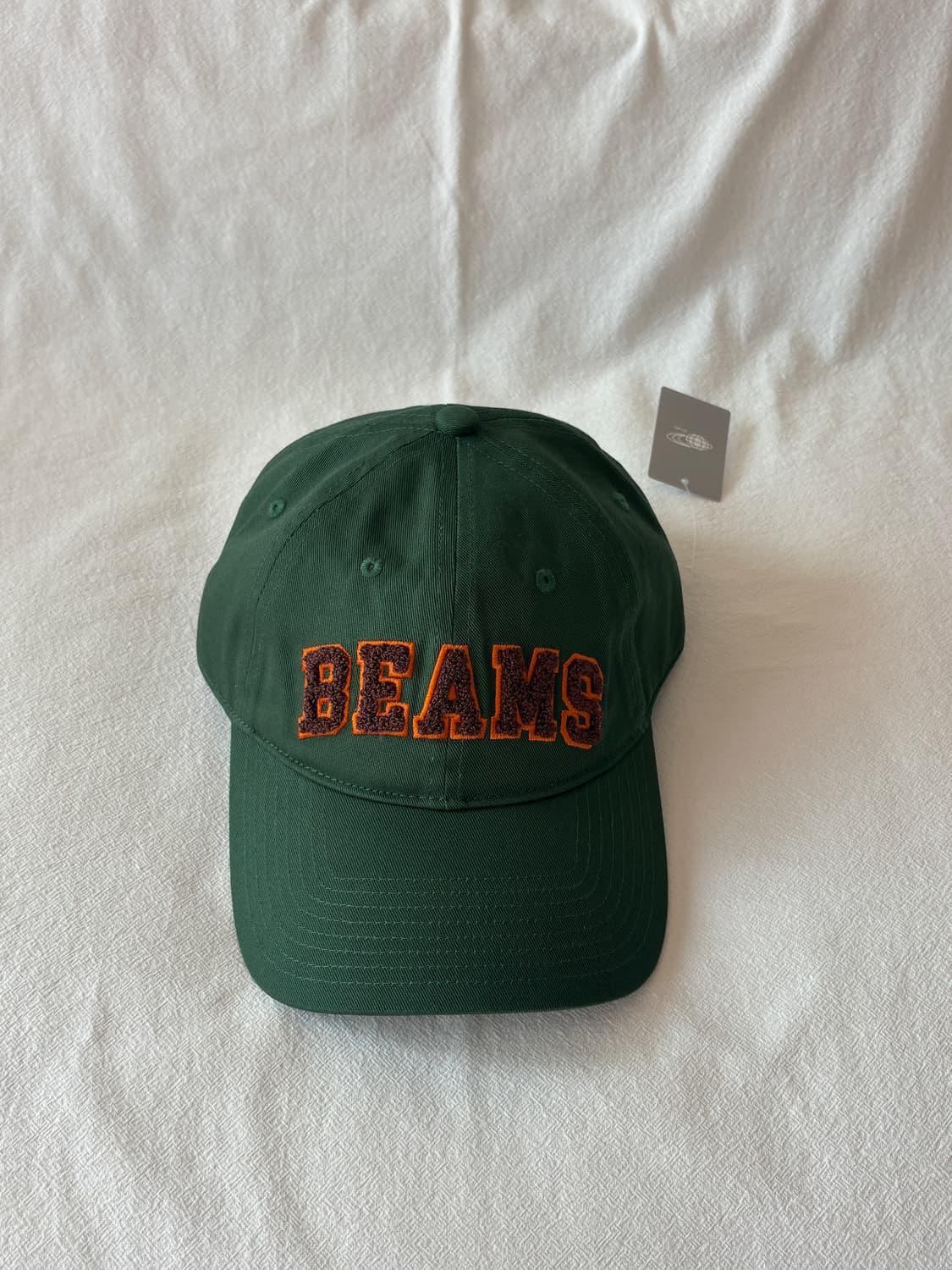 BEAMS 빔즈 로고 베이직 볼캡 상품이미지1