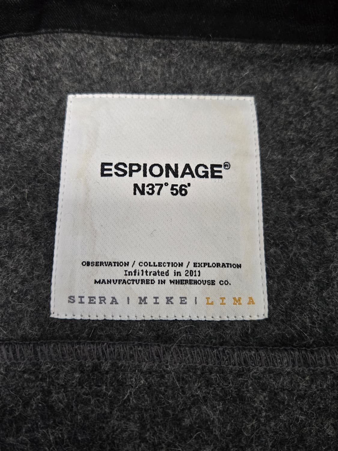 에스피오나지 C.P.O 셔츠 자켓 상품이미지4