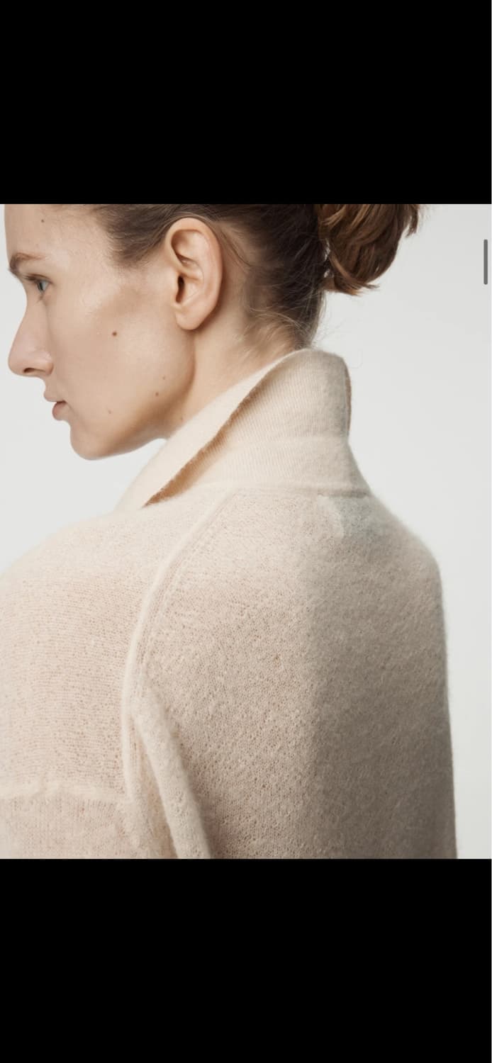 우마뭉 Italian Mohair Shirts Collared Cardi 상품이미지6