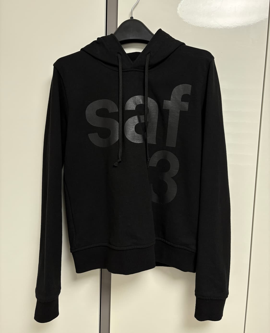 사파리스팟 후드 블랙 우먼(1/2) 후드티 상품이미지1