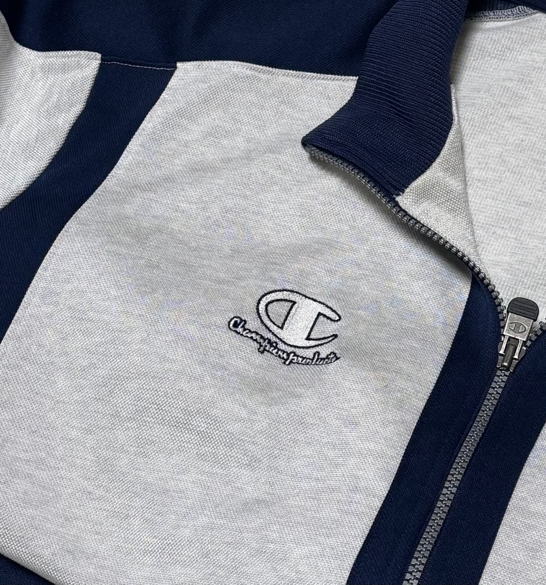 챔피온 올드스쿨 USA 화이트 네이비 져지 상품이미지7