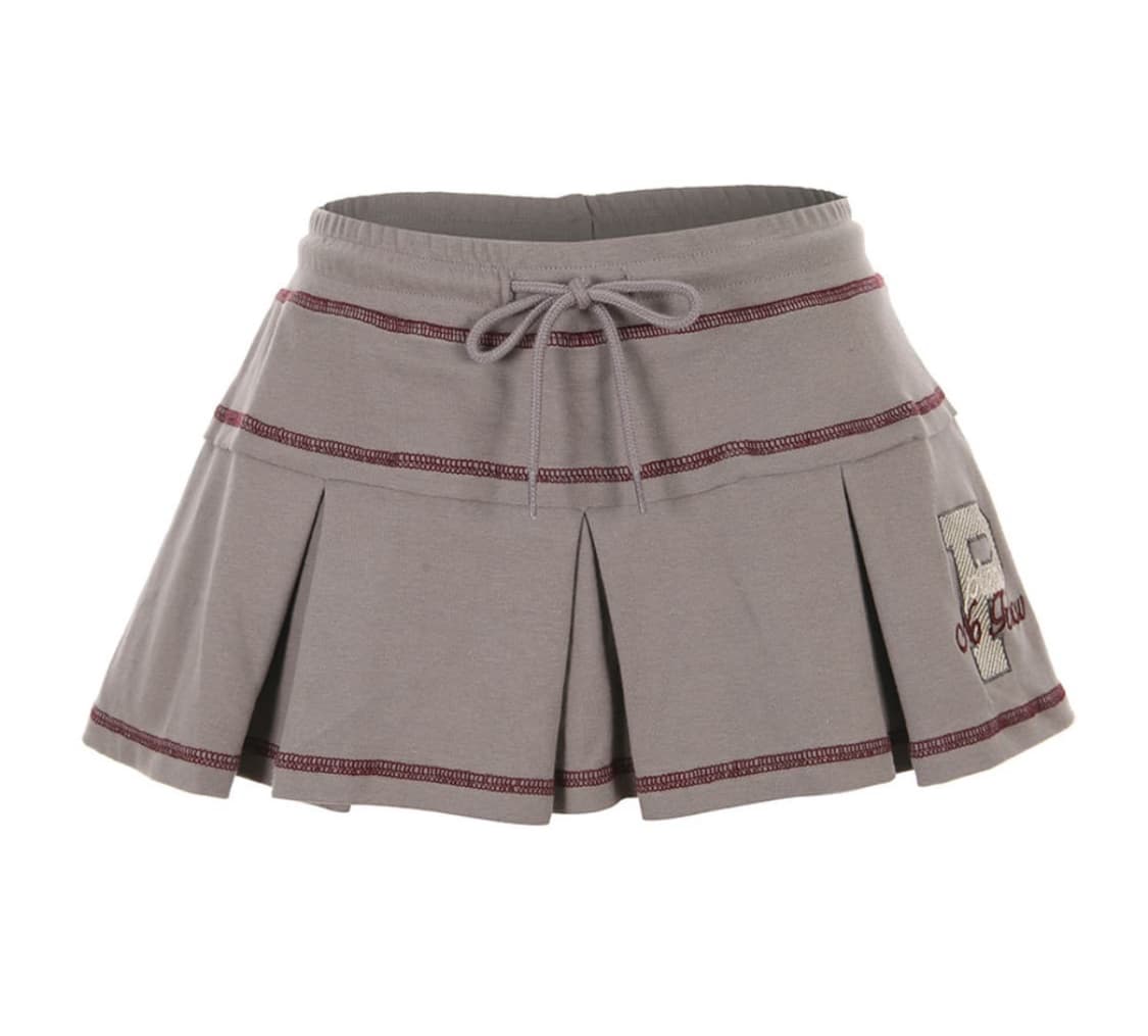 플리즈노팔로우 플노팔 낸시 플리츠 더스티 그레이 상품이미지1