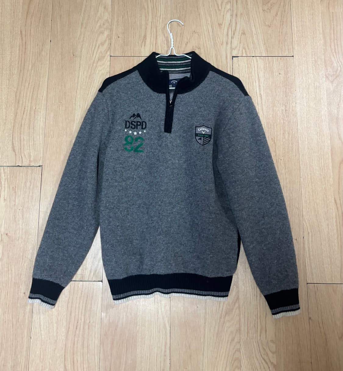 캘러웨이 반집업 방풍 니트 L 상품이미지1