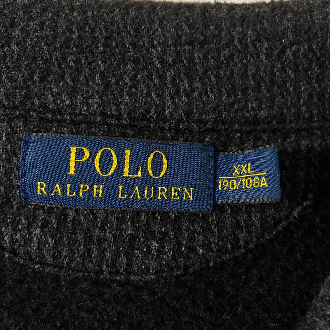 Polo  폴로 랄프로렌 자수 딥차콜 니트 집업  상품이미지6