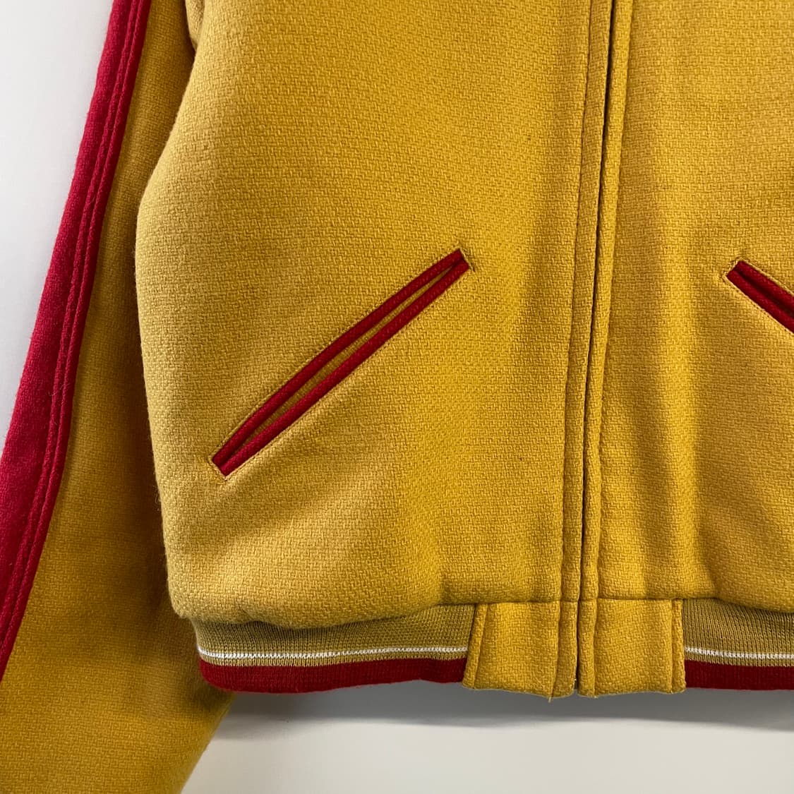 90s 할리 데이비슨 울 블루종 자켓 상품이미지6