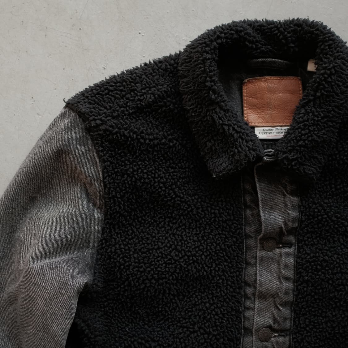 Levi’s Grizzly Sherpa Denim Jacket 상품이미지3