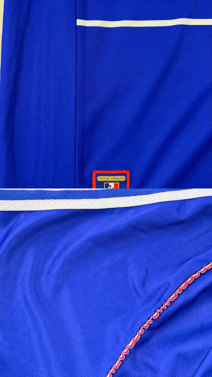 98-00 프랑스 국대 홈 지단 유니폼 상품이미지9