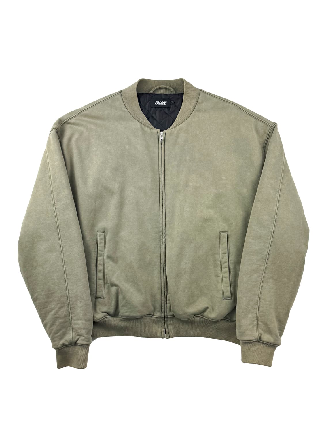 팔라스 워시 아웃 봄버 자켓 더 딥 그린 상품이미지3
