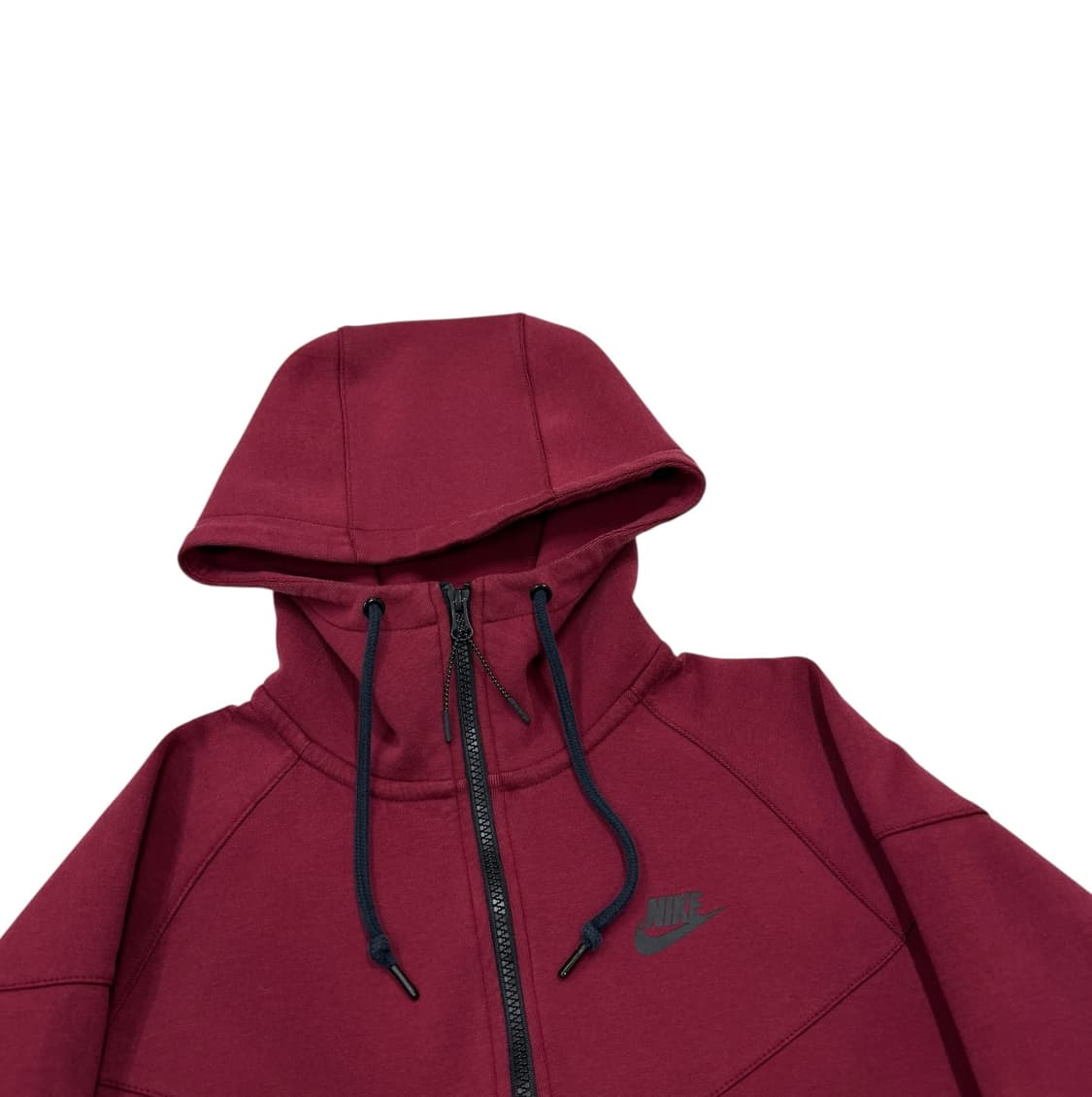 나이키 빈티지 희귀 라이즈 소희 테크팩 버건디 레드 와인 후드집업 L 상품이미지4