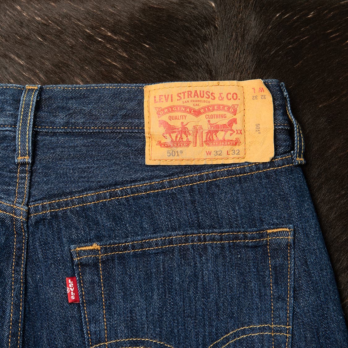 [32] 리바이스 00501-0115 데님팬츠 다크 인디고  상품이미지6