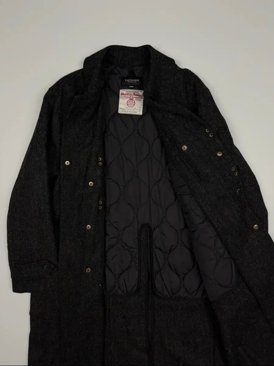 (105) 이스트로그 해리스트위드 오피서 코트 상품이미지6