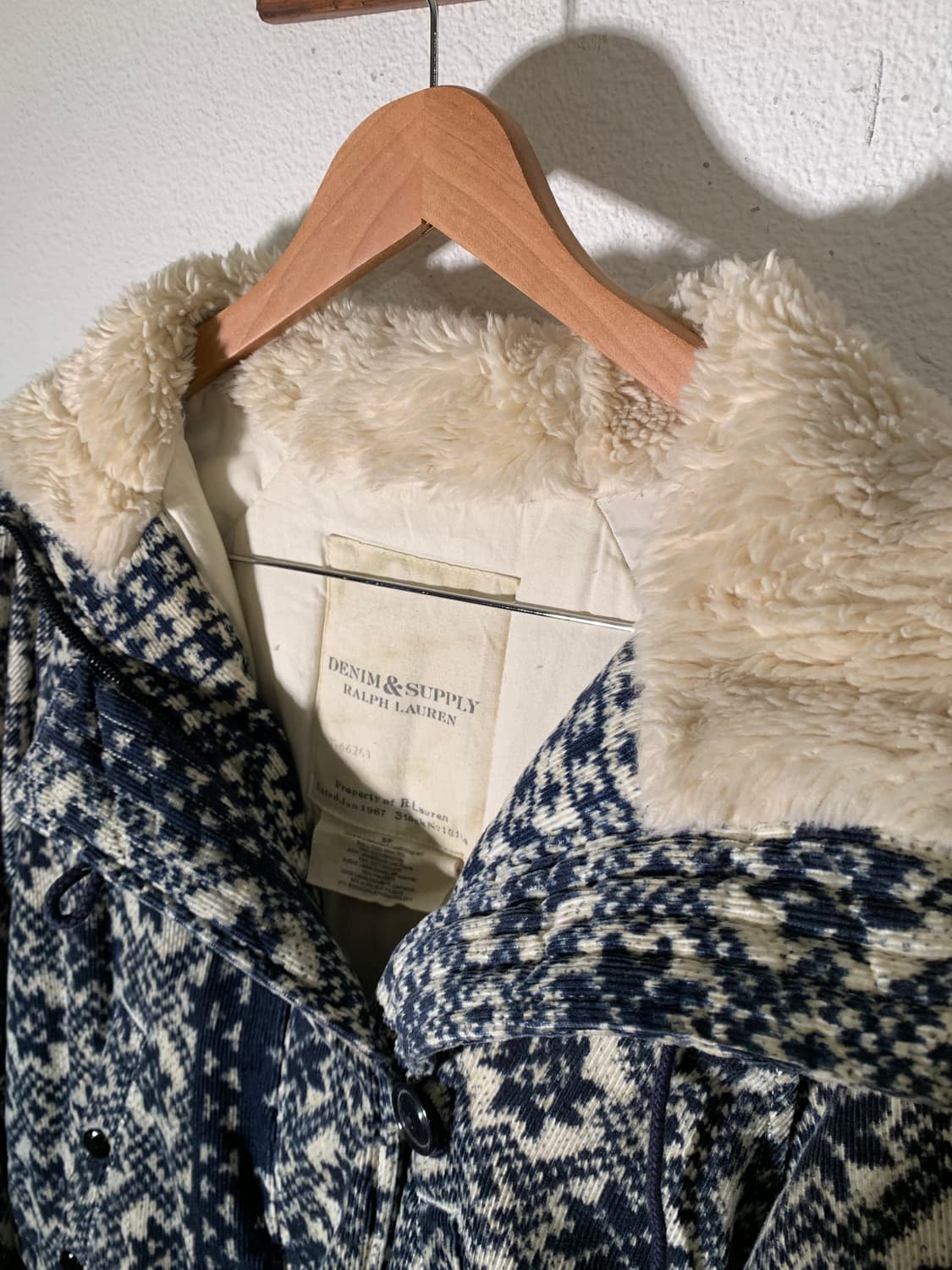 폴로 데님 앤 서플라이 노르딕패턴 보아 자켓 상품이미지5
