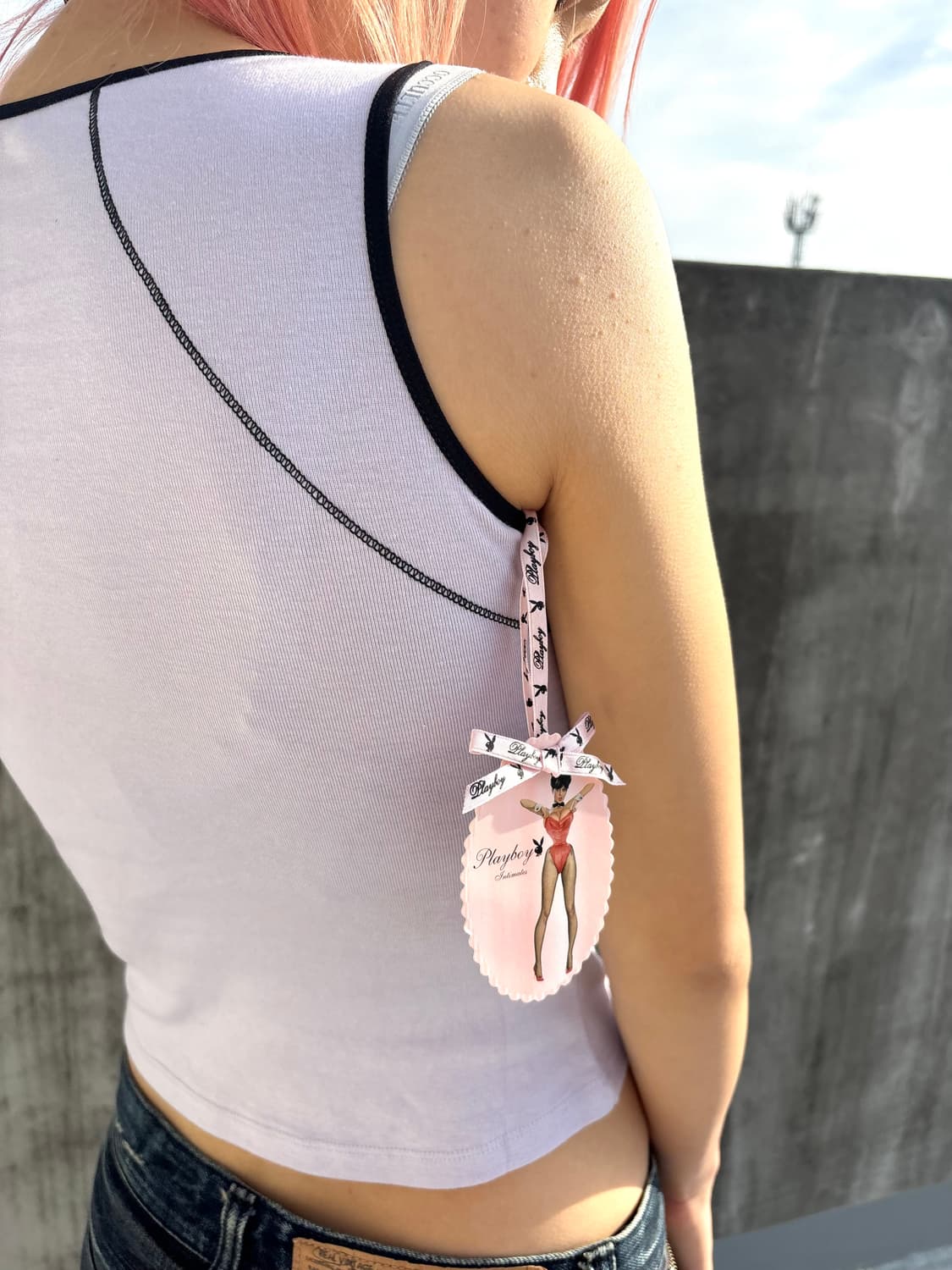 (Playboy) 플레이보이 나시 탑 상품이미지3
