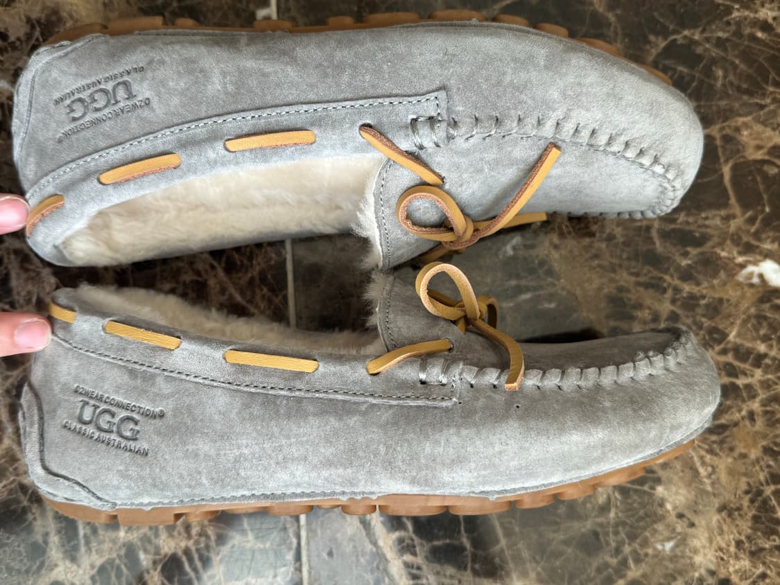 UGG 어그 그레이 스웨이드 모카신 상품이미지4