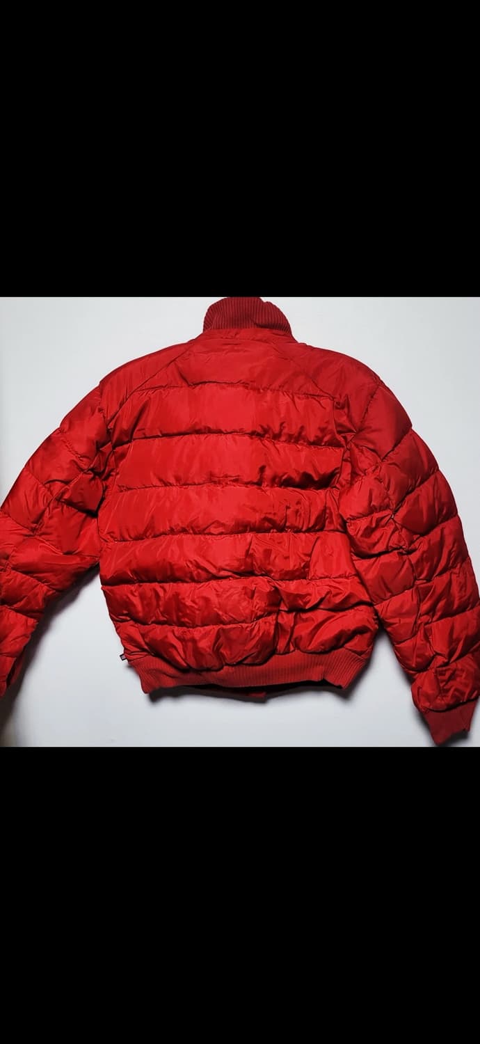 90s 레전드 색감 레드 컬러🔥 폴로 다운 패딩 상품이미지2