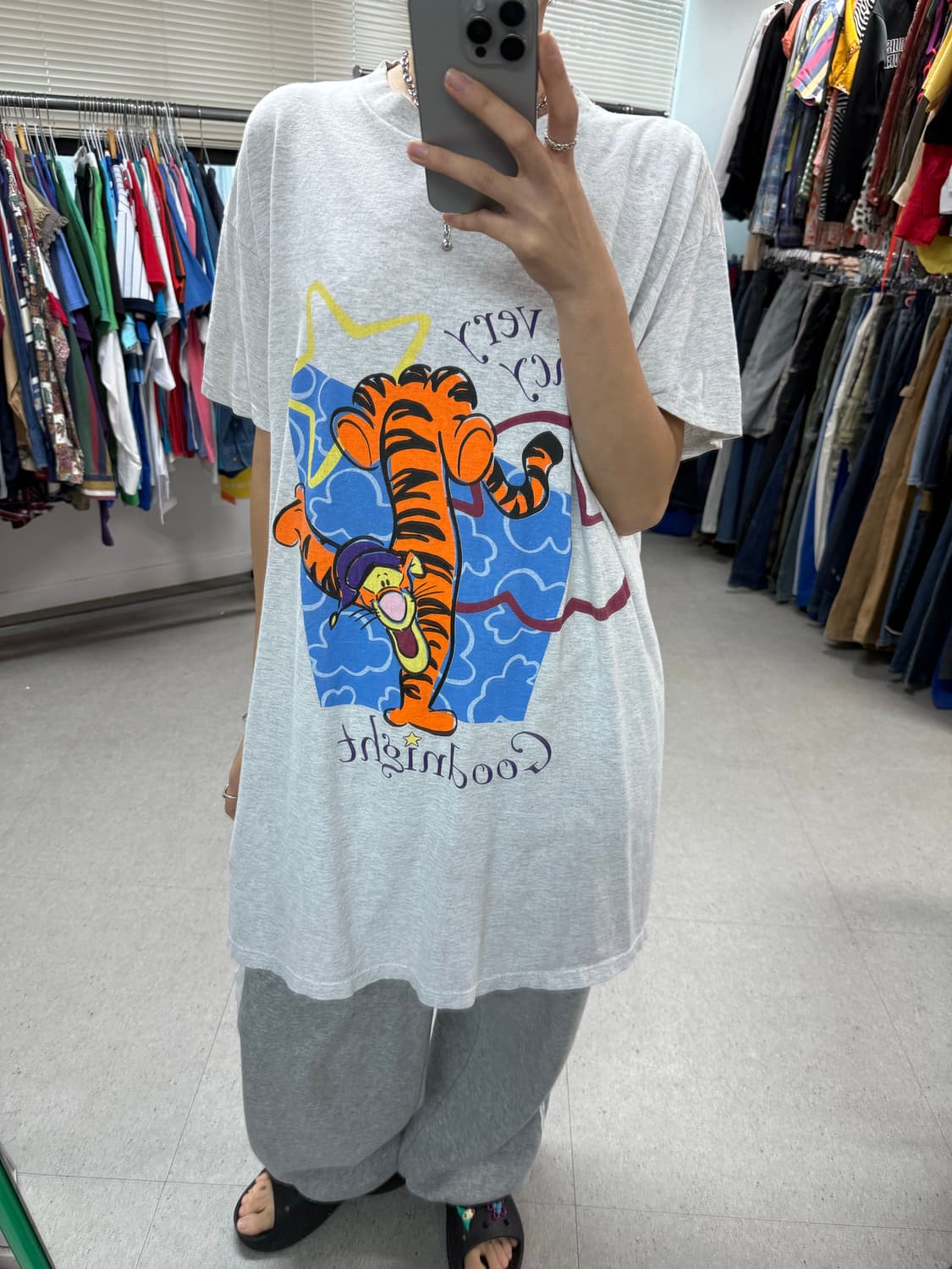 Usa pooh print tshirt  상품이미지4