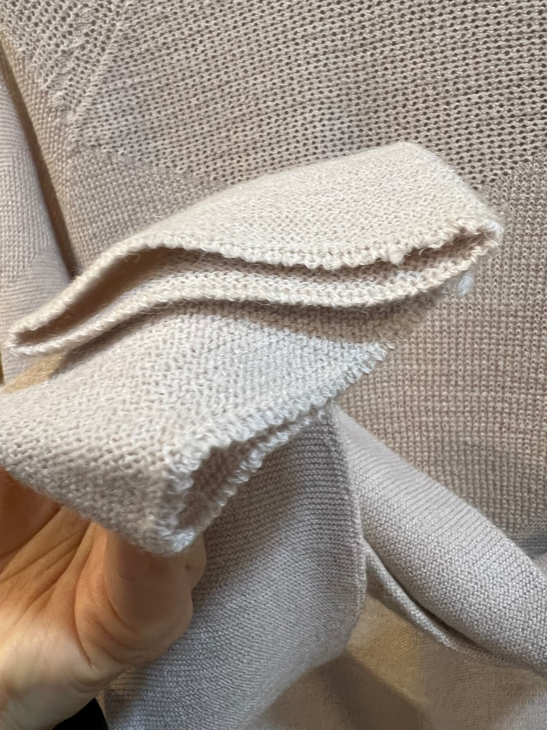 시스템 여성 인디핑크 알파카니트라운드니트 상품이미지4