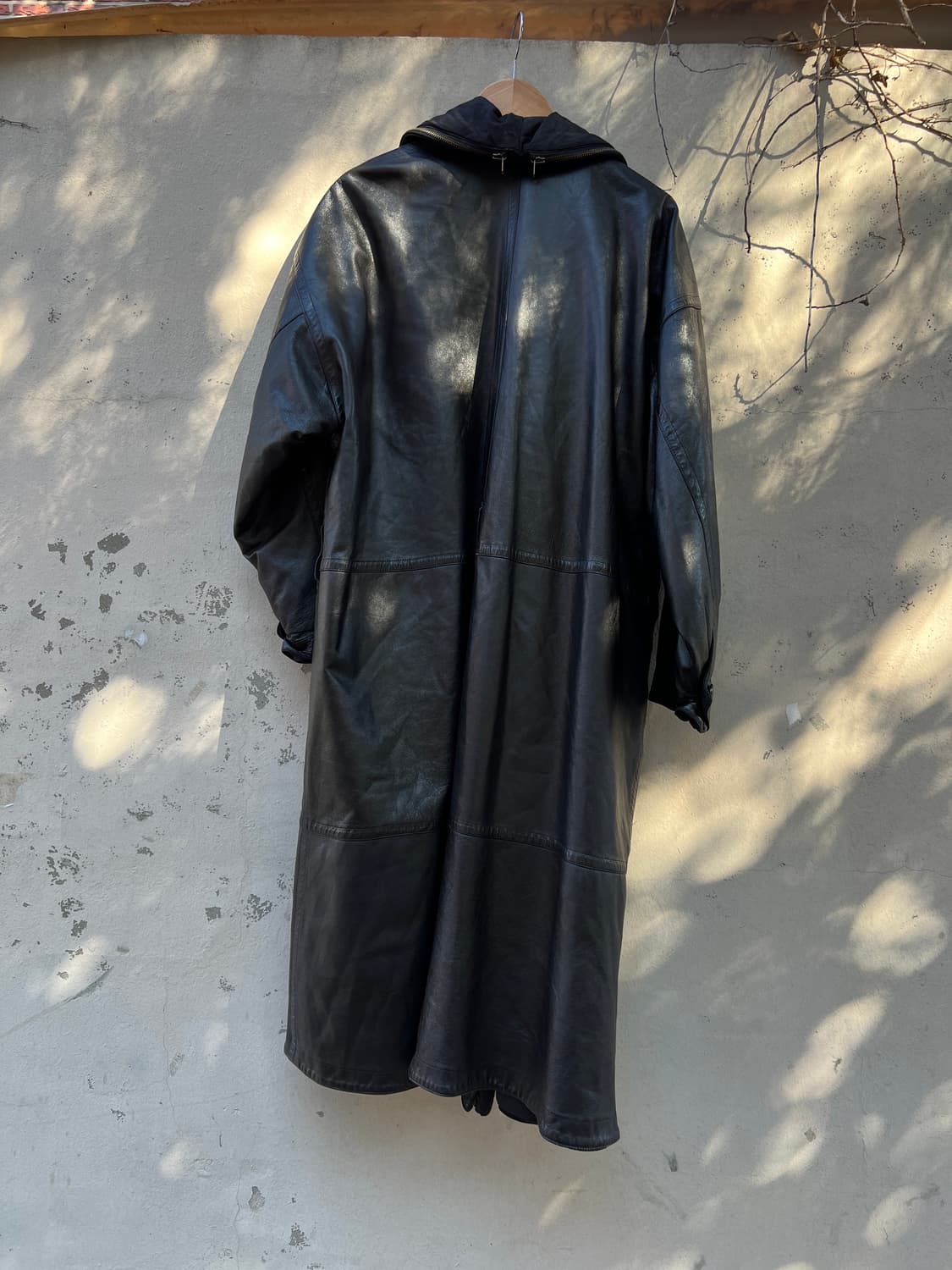 80s 이세이미야케 아카이브 리버시블 레더코트 상품이미지5