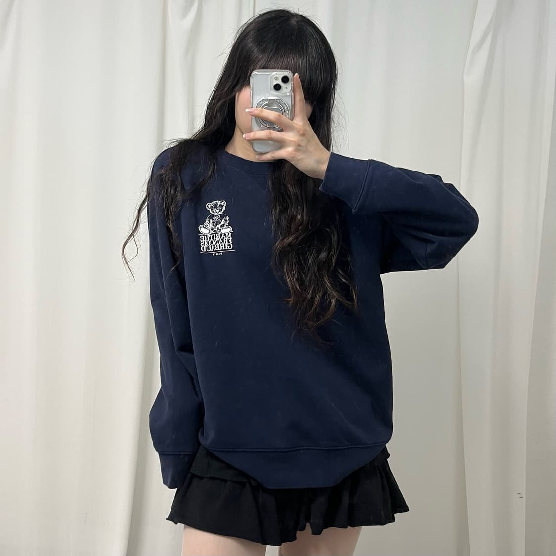 Marithe Francois Girbaud bear navy mtm 상품이미지1