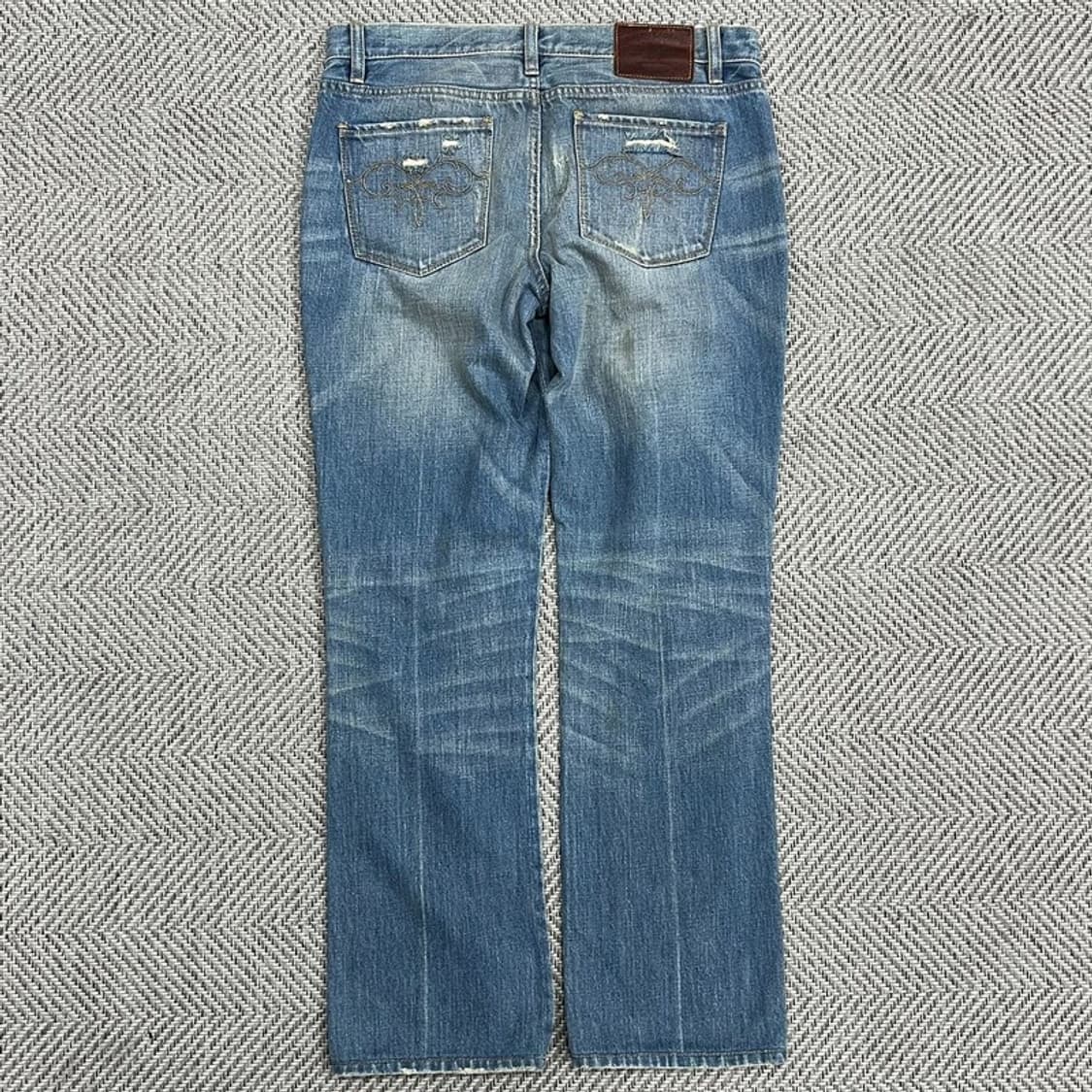 랄프로렌 워싱 데미지 데님팬츠 v0908 상품이미지2