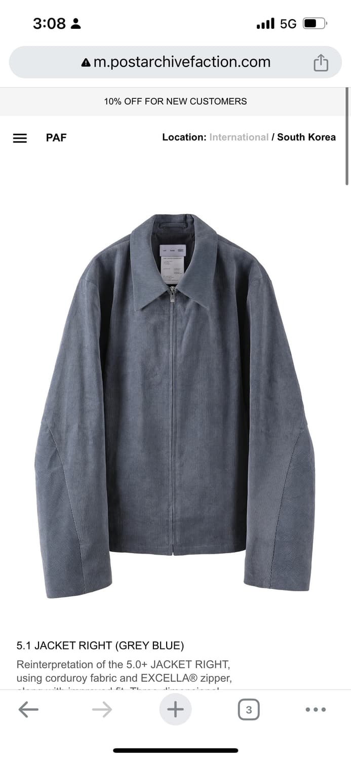 [M] 포스트아카이브팩션 5.1 자켓 상품이미지1