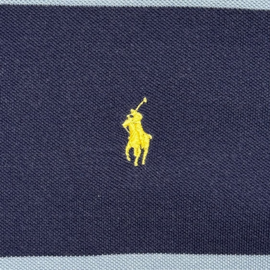 RALPH LAUREN PK 스트라이프 반팔 블루 XL 상품이미지2