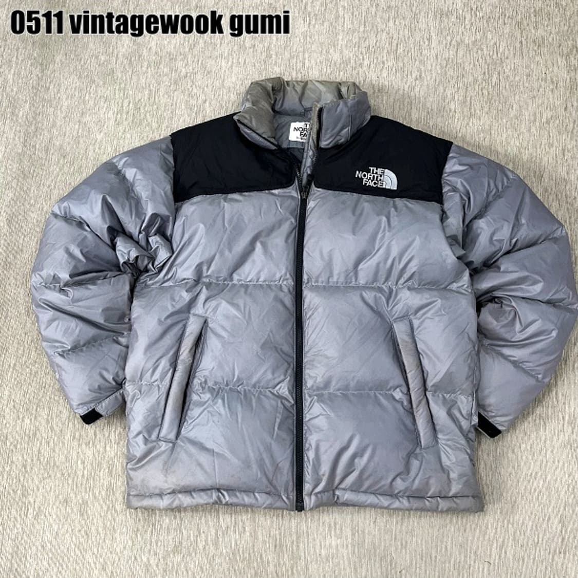 노스페이스 눕시 패딩 은갈치 105 상품이미지2