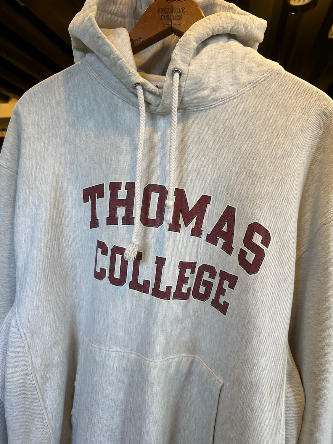 챔피온 리버스위브 데미지 스웻 후드 상품이미지4