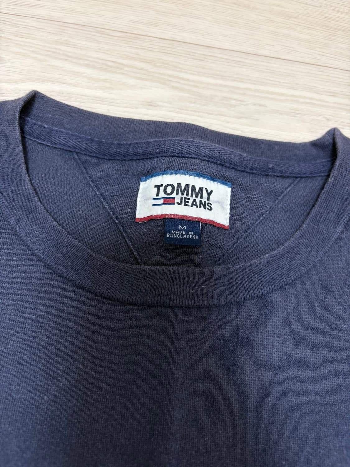 타미진스 네이비 긴팔 티셔츠 M 상품이미지2
