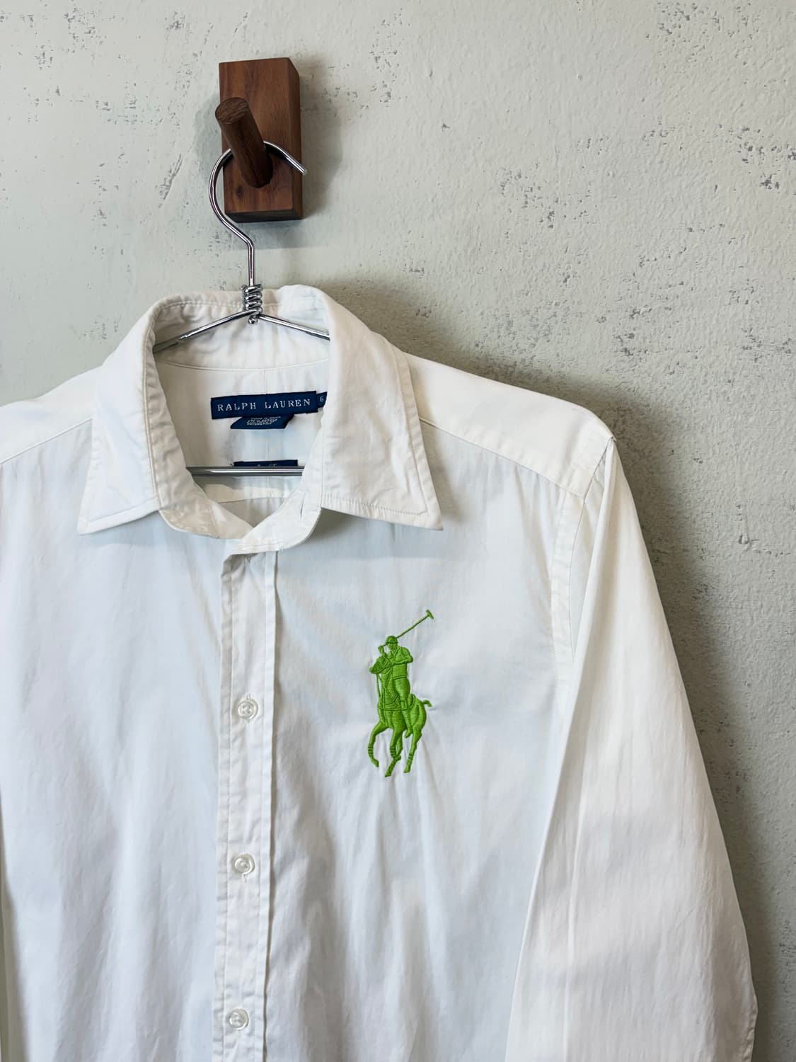 폴로랄프로렌 빈티지 빅포니 화이트 셔츠 상품이미지2