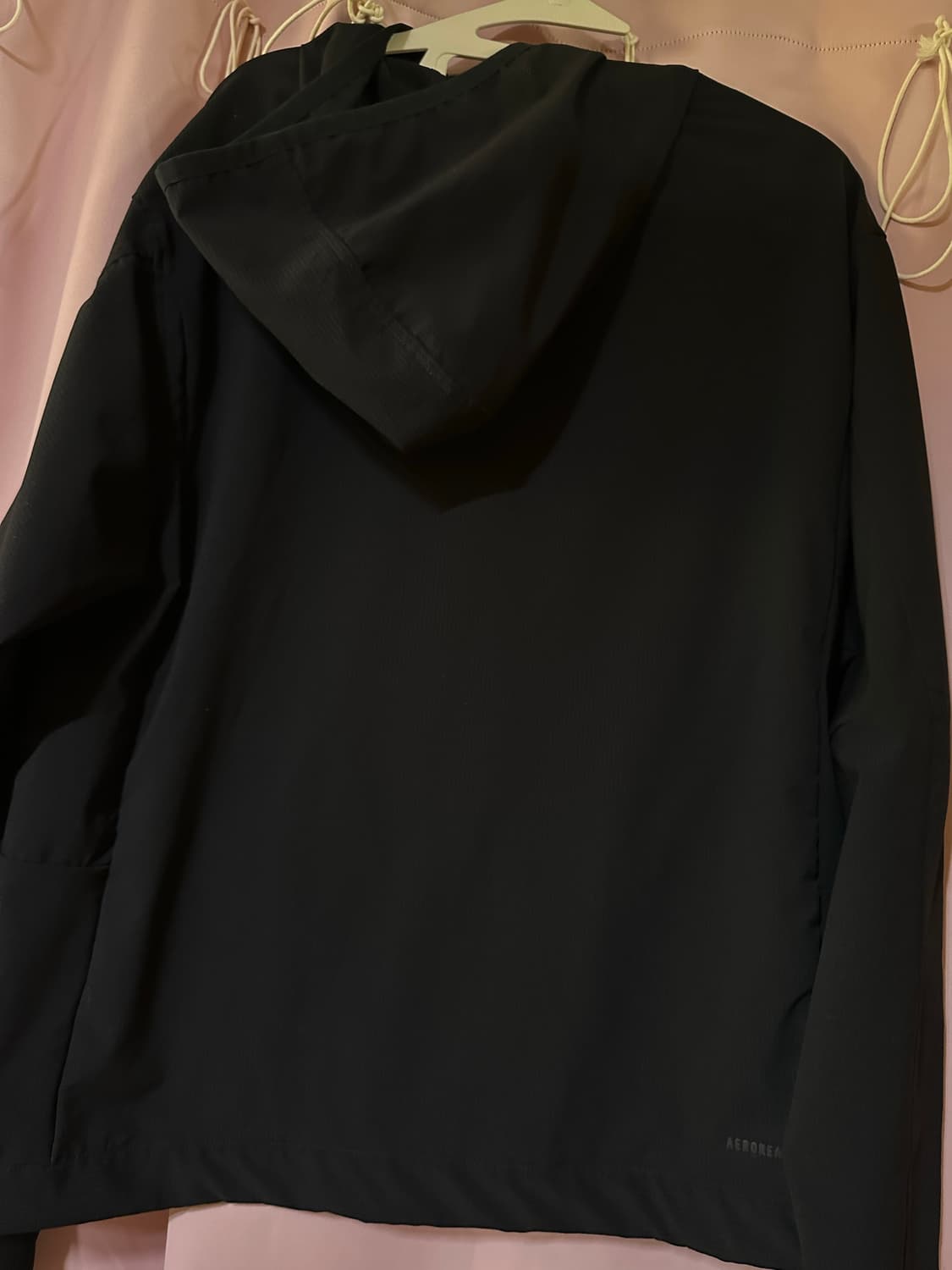 아디다스 후드 바람막이 데일리 우븐 경량 바람막이 아디다스블랙 삼선 바막 상품이미지5