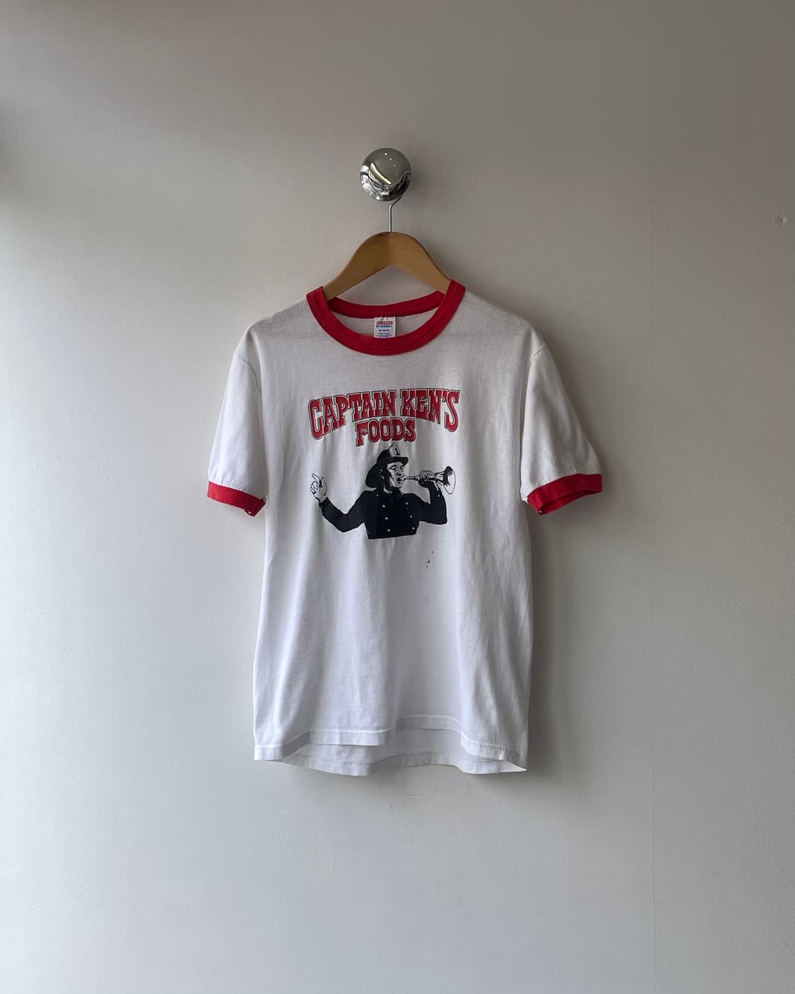 80’s USA ‘CAPTAIN KEN'S FOODS’ Ringer-T  상품이미지2