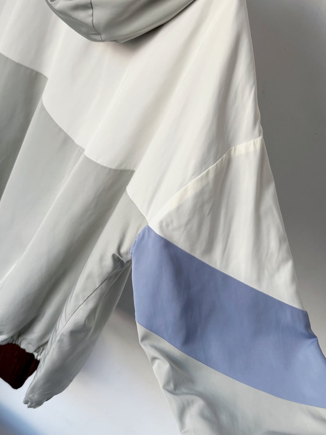 Washed poly panel design wind parka 상품이미지10