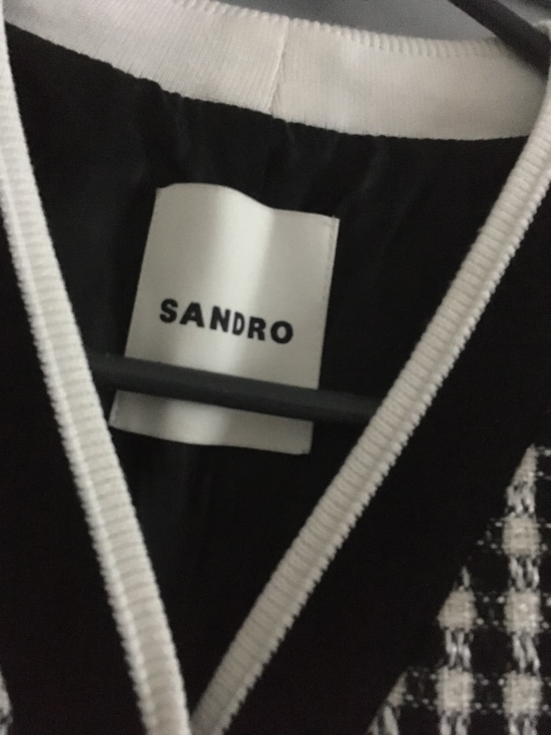 22SS 산드로 크롭 니트 가디건 자켓 상품이미지4