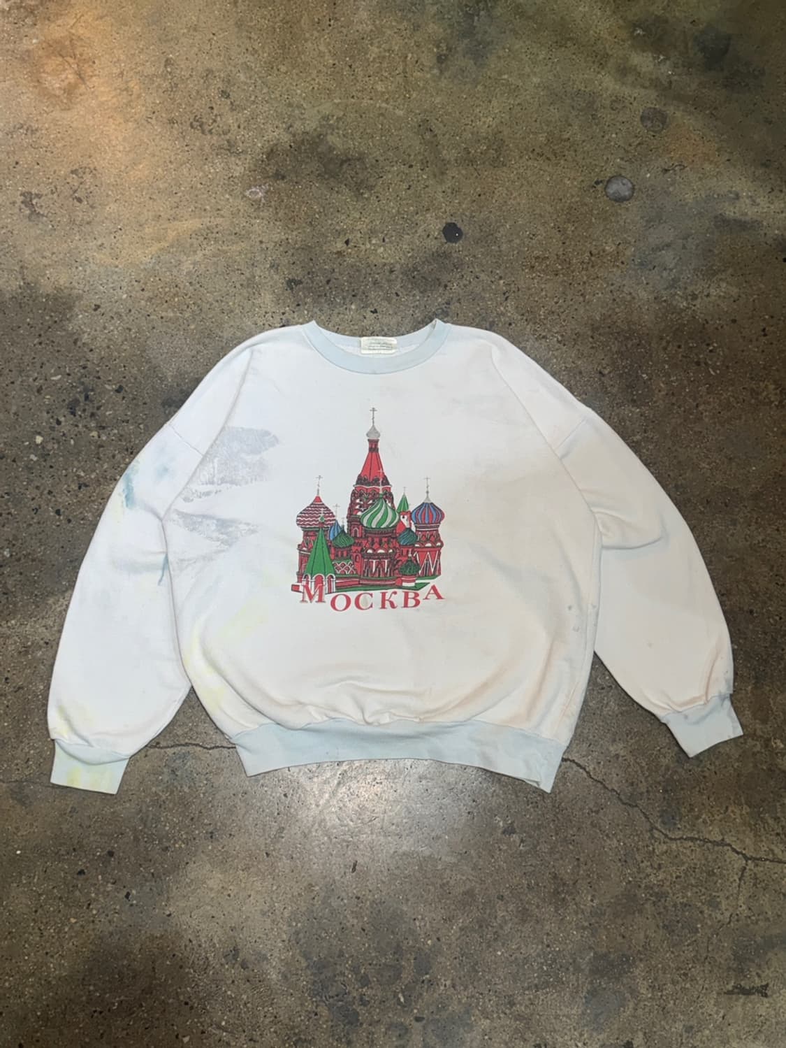 80s Vntg Sweatshirt Made In USSR 상품이미지1