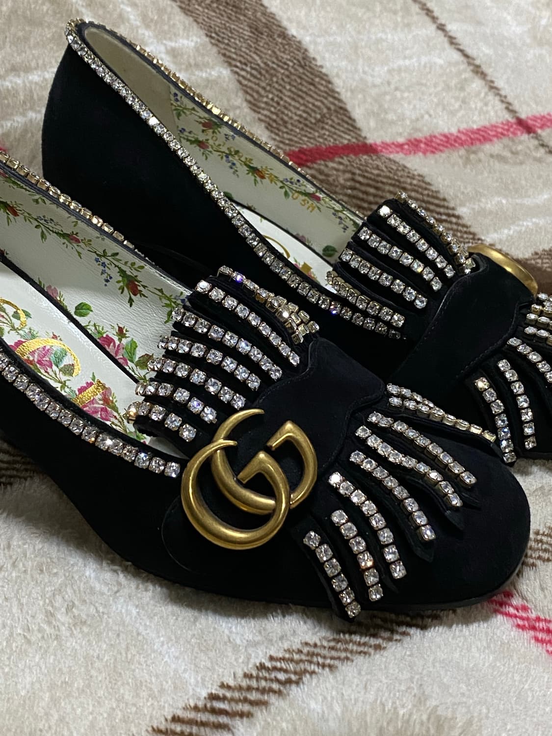 GUCCI 구찌 여성 미드 펌프스 구두 38 (250) 상품이미지5