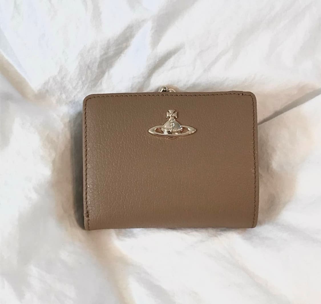 비비안웨스트우드 코인 반지갑 베이지 상품이미지1