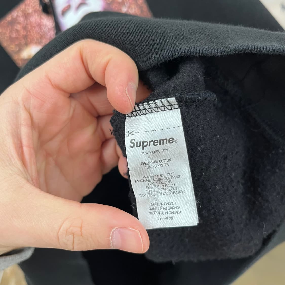 슈프림 x MF Doom 스웻후드 XL 상품이미지6