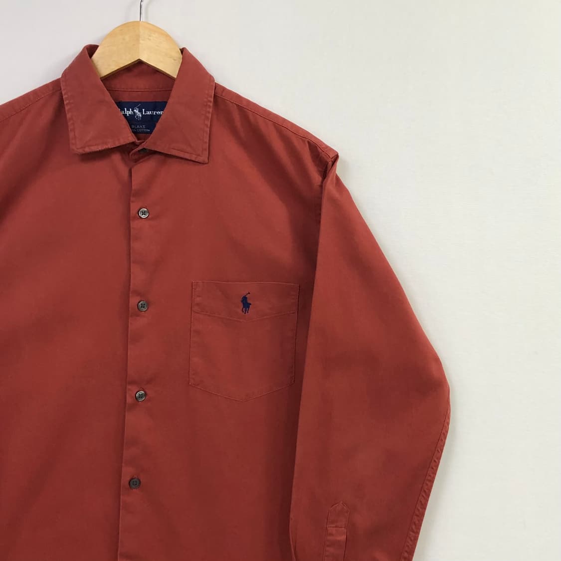 L 폴로 솔리드 셔츠 상품이미지1