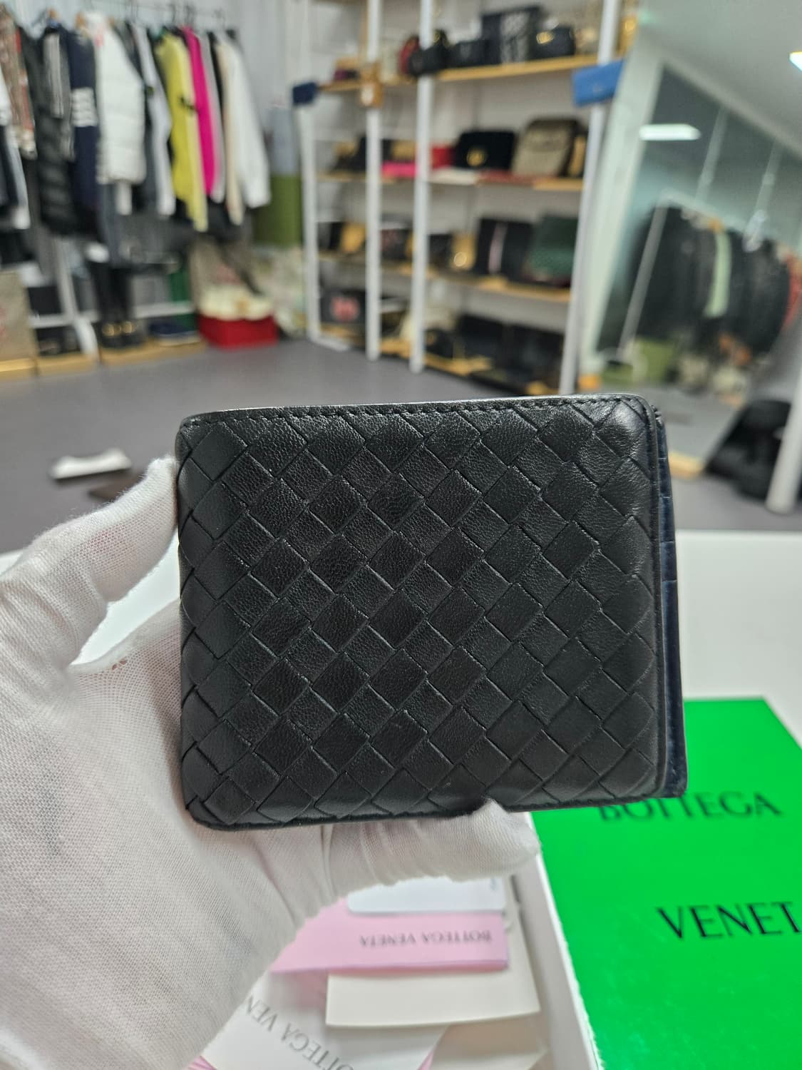 [50%할인] 보테가베네타 반지갑 상품이미지1