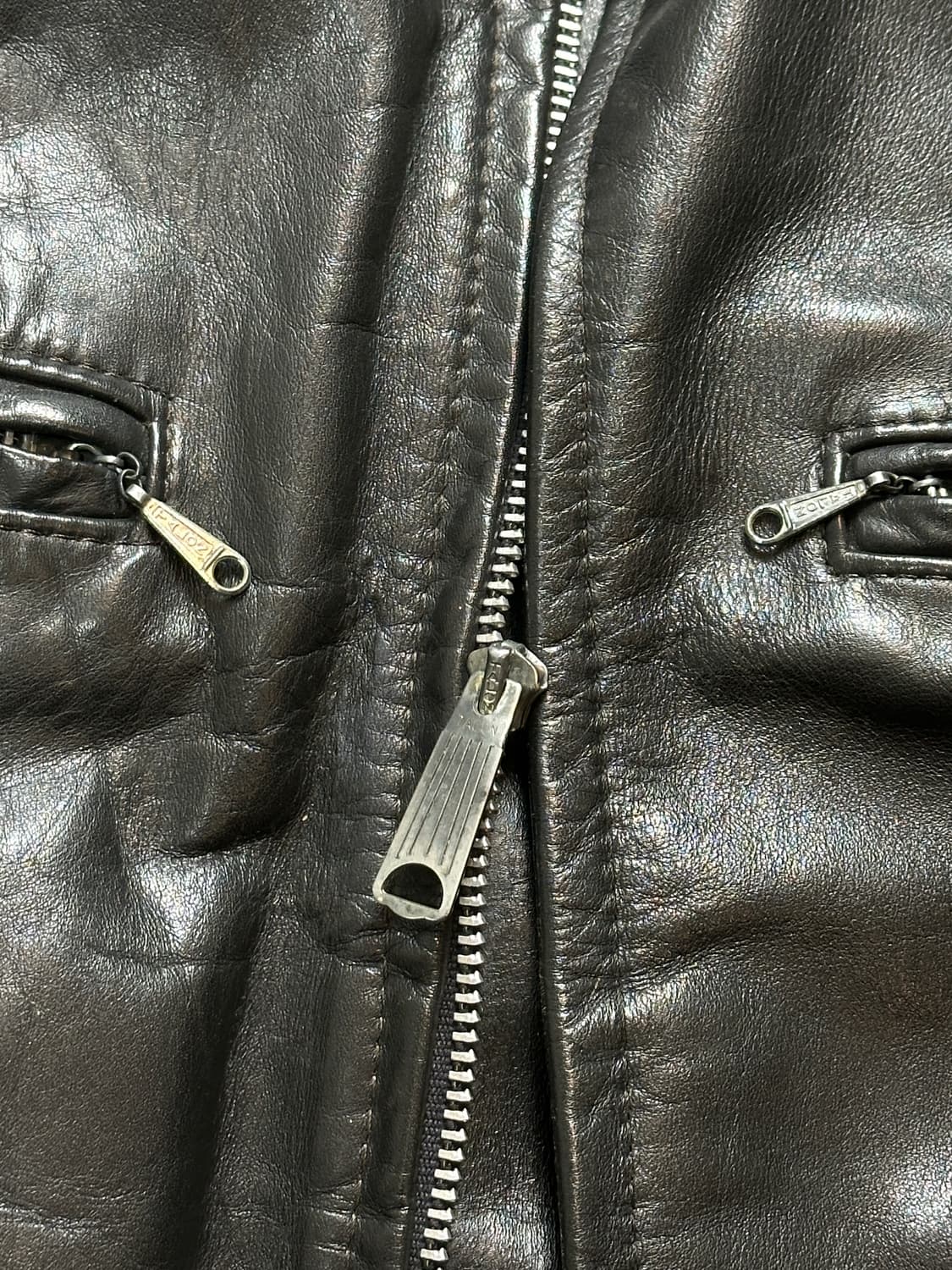 80's 브룩스 레더 카페레이서 자켓 빈티지 레더 자켓 상품이미지9