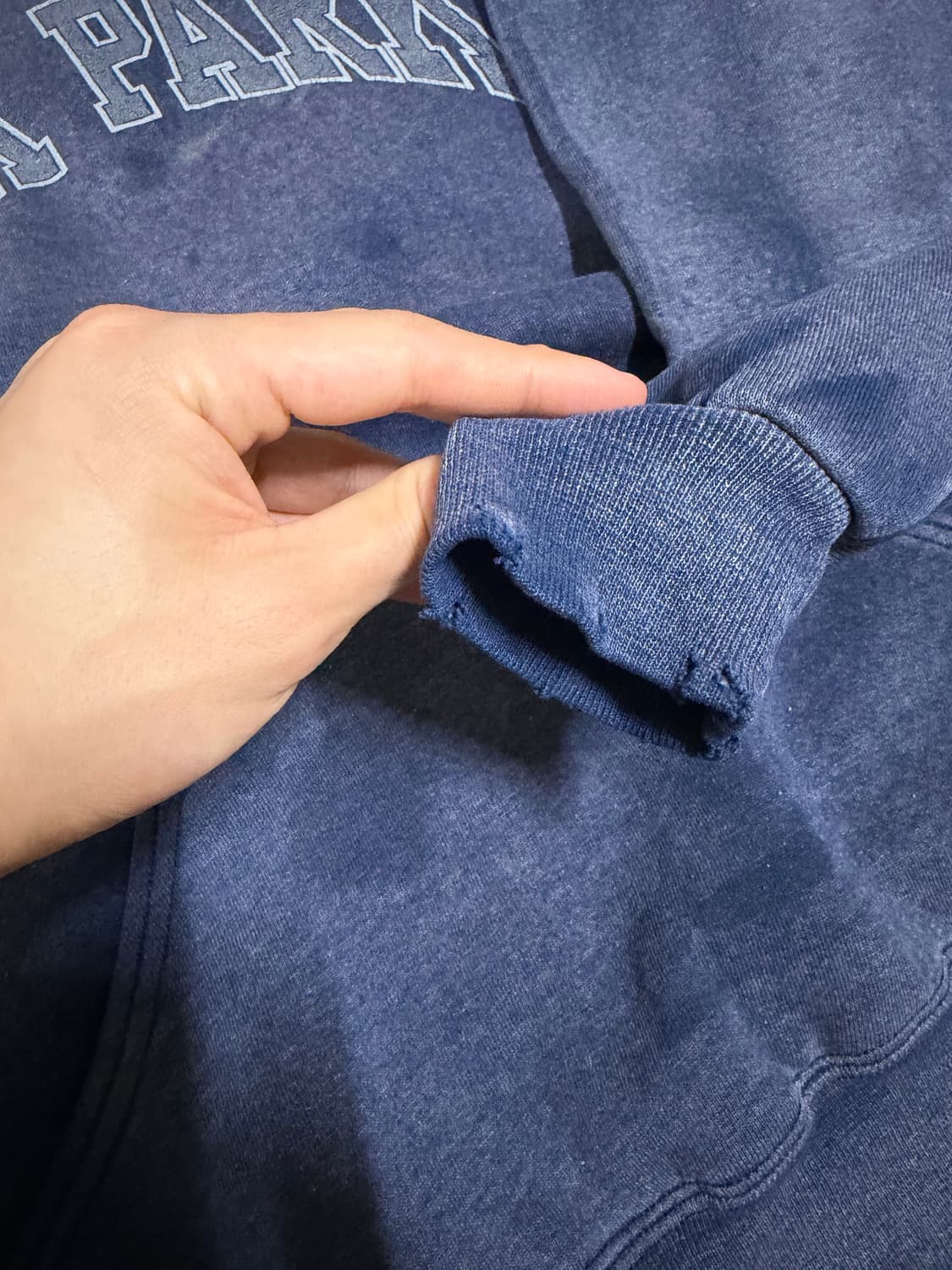 Russell athletic vintage hoodie 상품이미지4