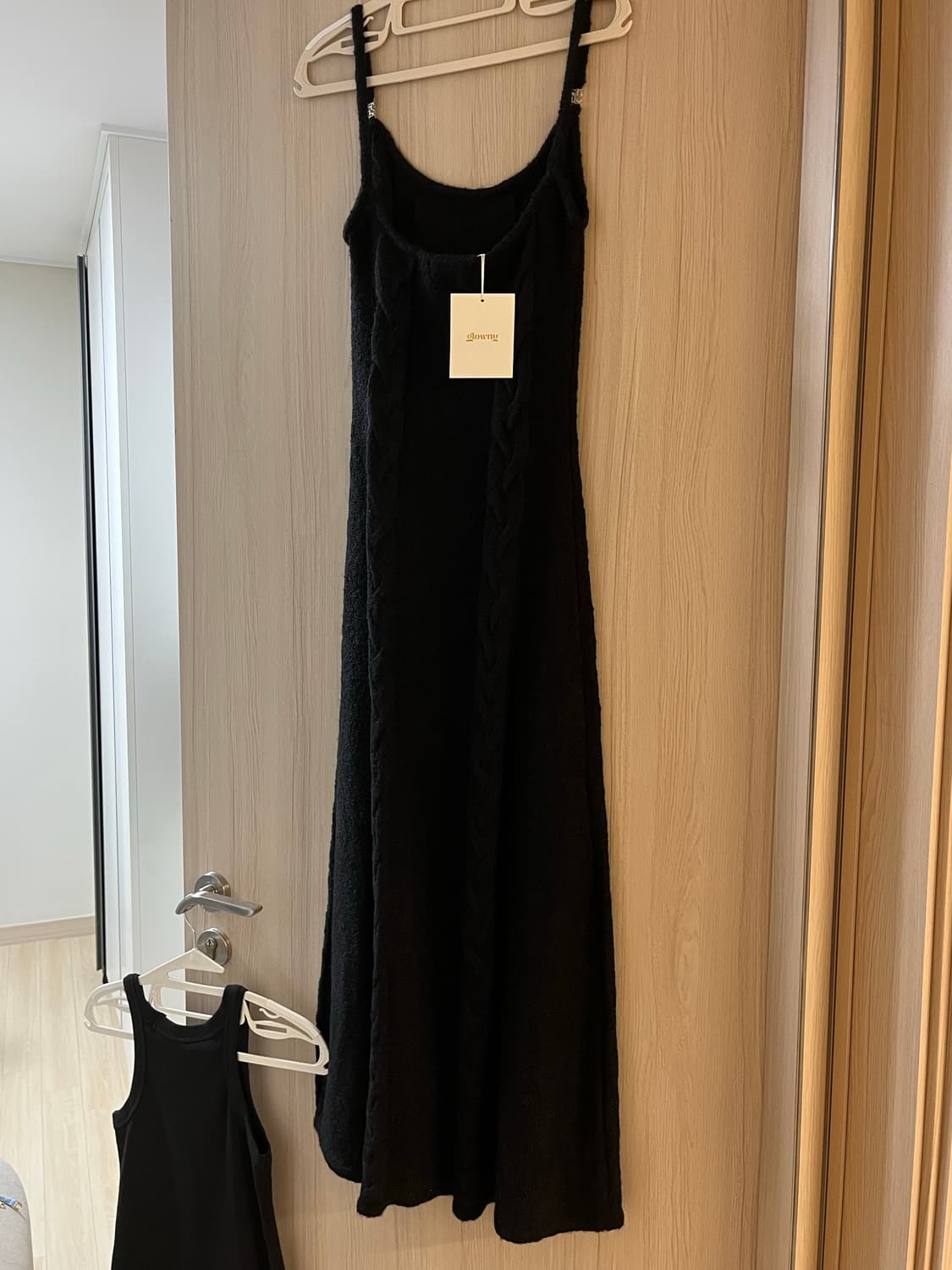 글로니 SIMON KNIT DRESS (BLACK) 상품이미지5