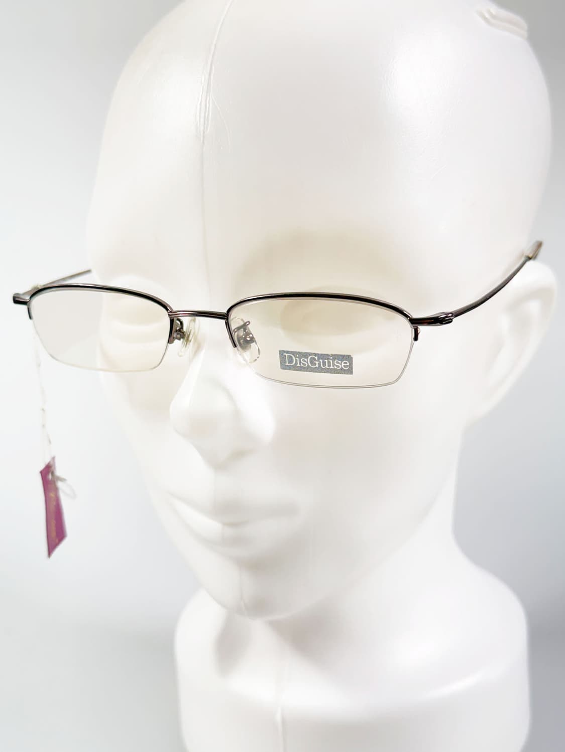 DisGuise 반무테 스퀘어 메탈 프레임 빈티지 안경 상품이미지8