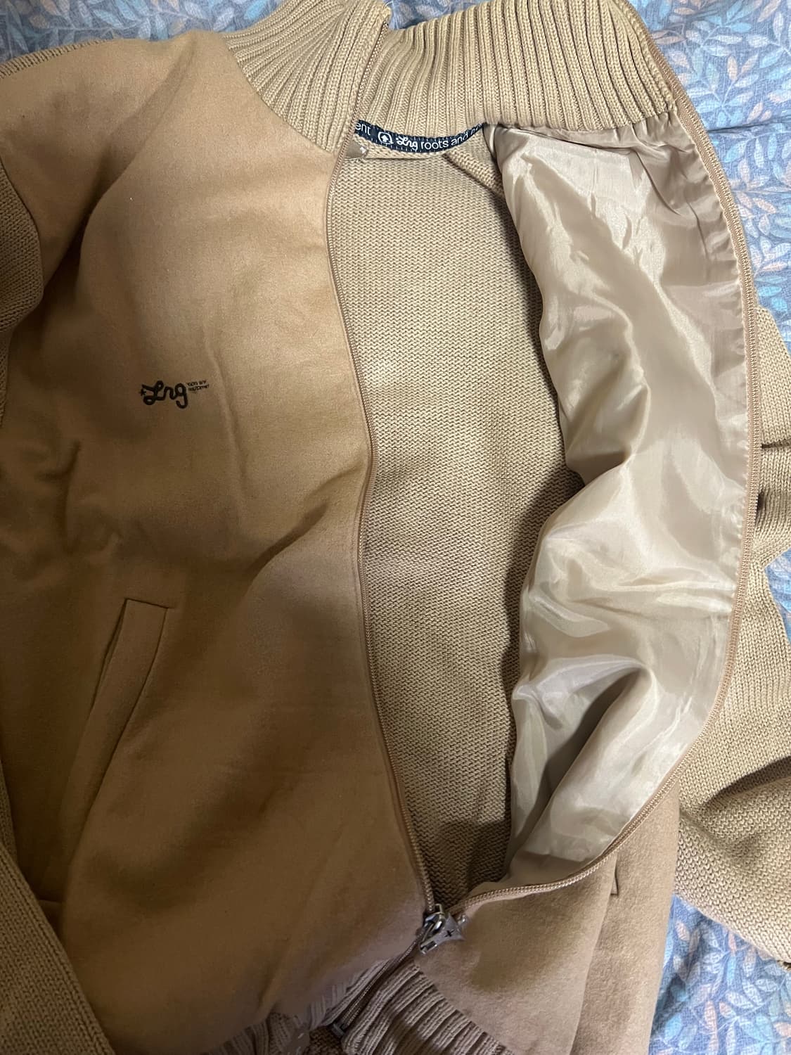 LRG 짚업 니트자켓 상품이미지3