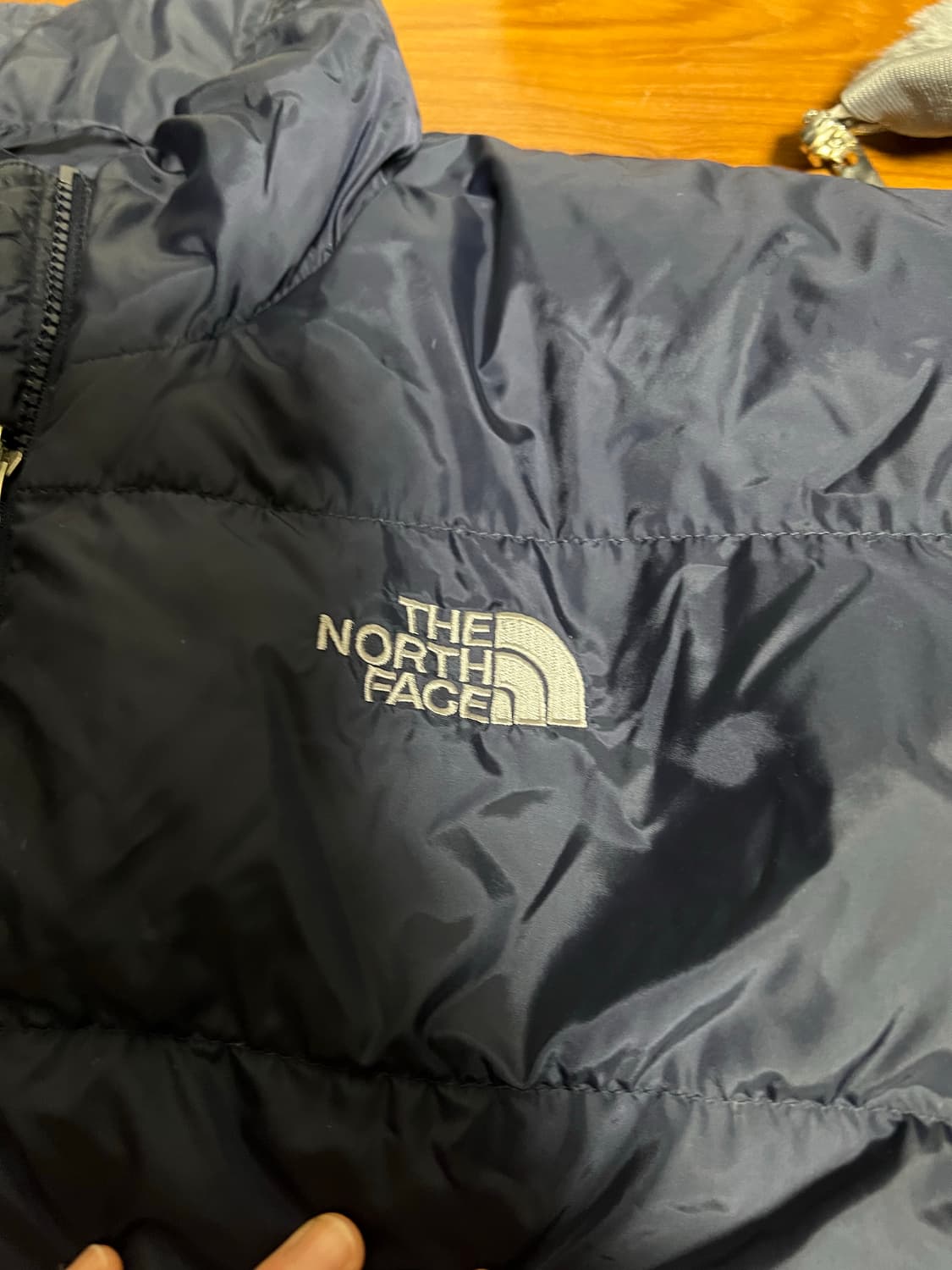 노스페이스 600 네이비 패딩 100 상품이미지8